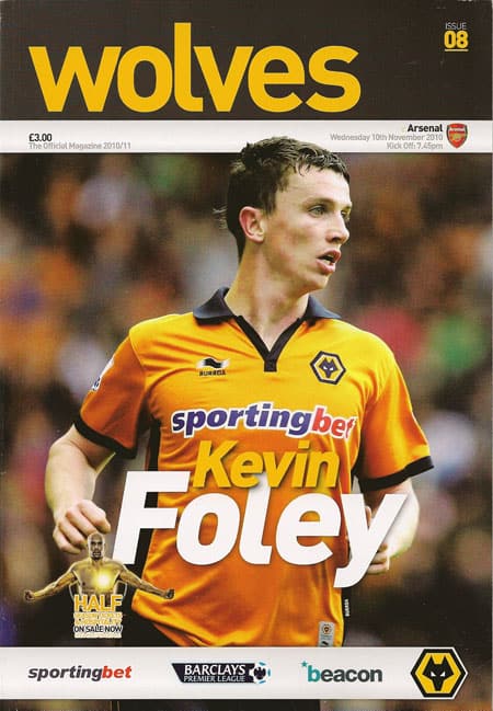 Wolverhampton Wanderers FC v Arsenal FC